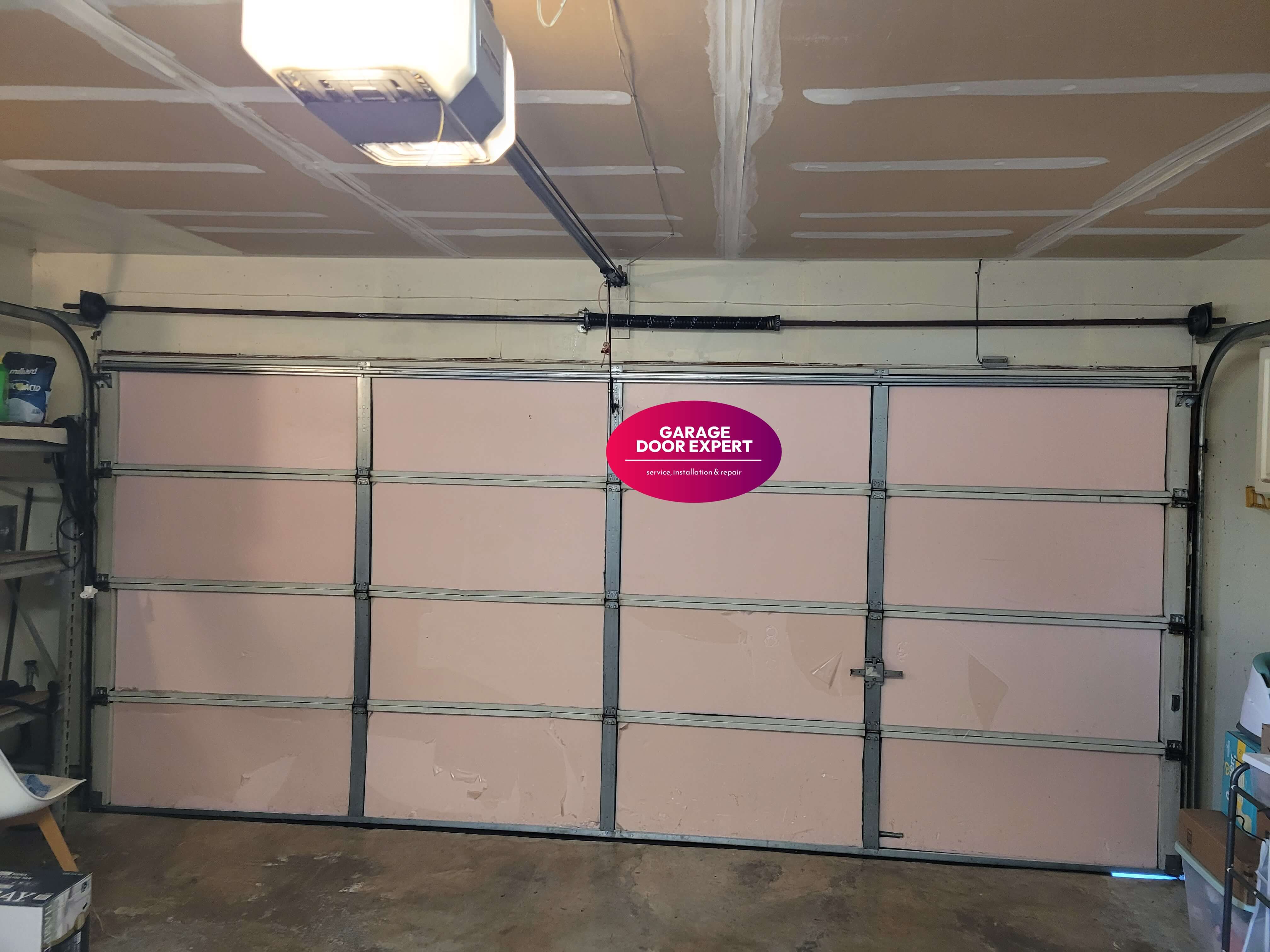 insulated-garage-door-new-spring-install